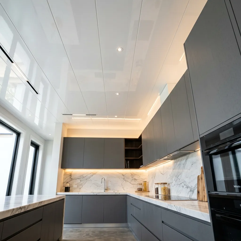 Inspirasi Plafon PVC Glossy White
